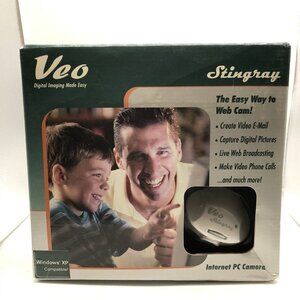 New Veo Stingray Webcam Internet PC Camera  V110000 Sealed Perfect Starter Kit